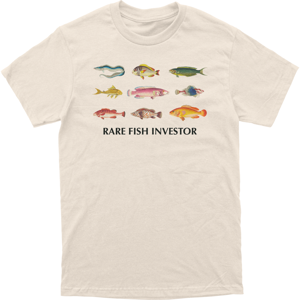 Custom Rare Fish Investor Funny Fishing Season T Shirt Vintage