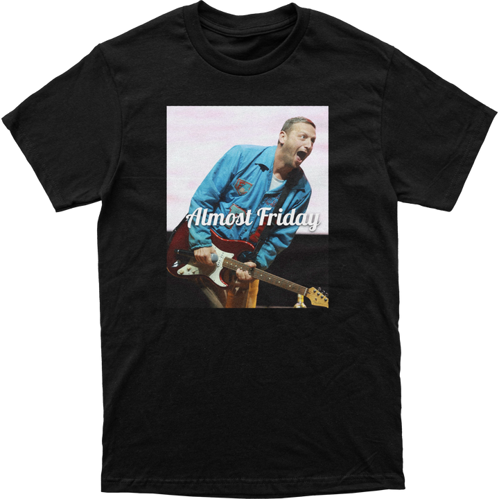 Almost Friday Tim Robinson Guitar Tee