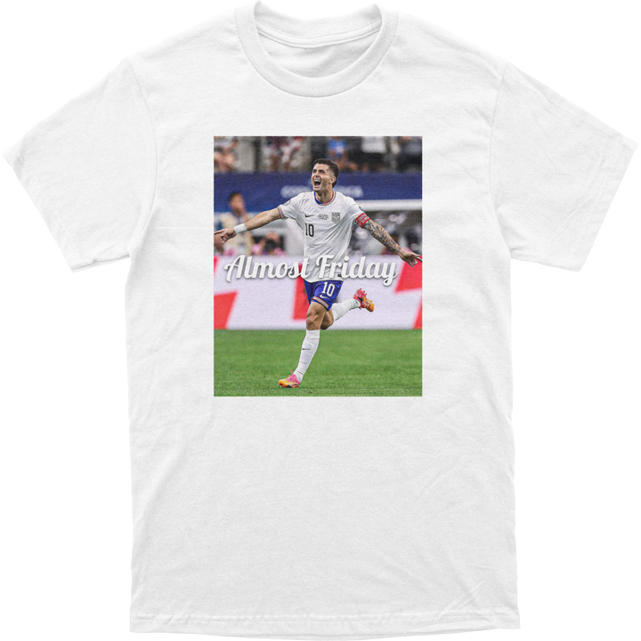 Almost Friday USA Soccer Tee