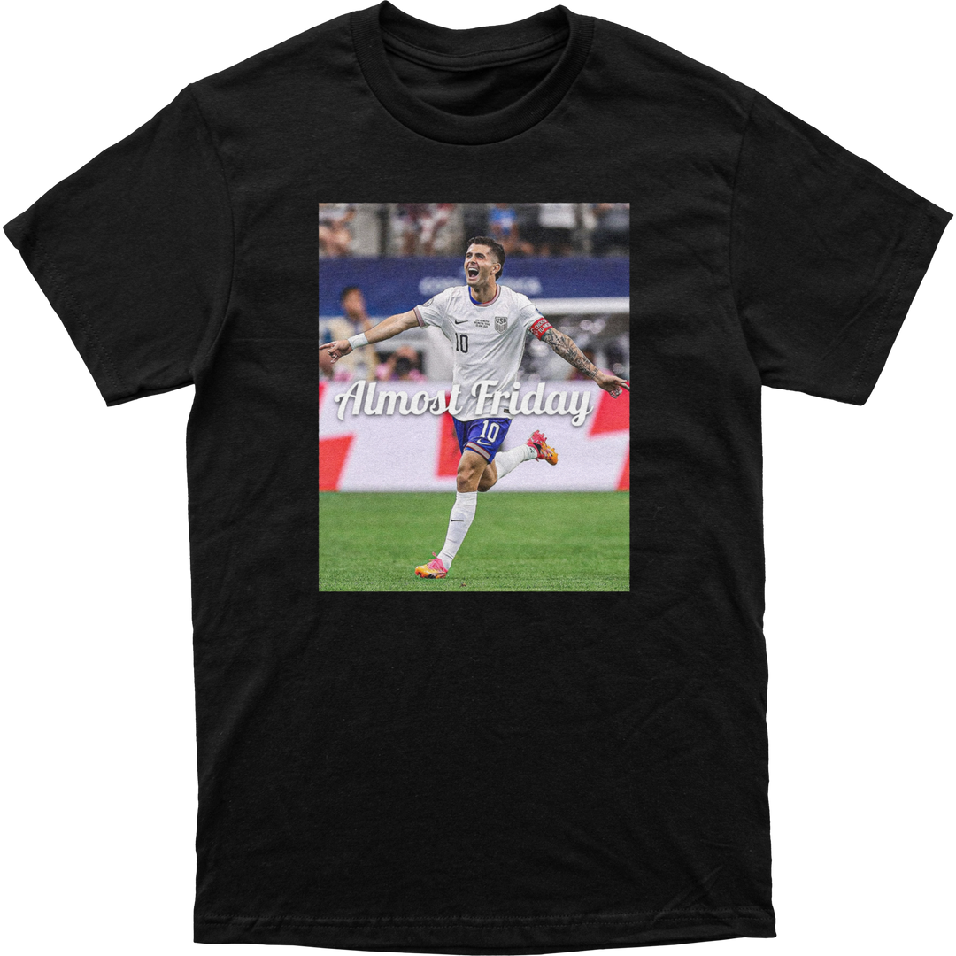 Almost Friday USA Soccer Tee