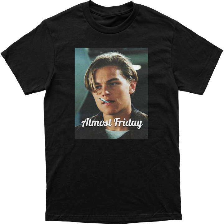 Almost Friday Leo Heaters Tee